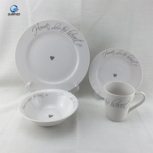 Fourniture d'usine 20pcs ensemble de dîner de luxe <span class=keywords><strong>en</strong></span> <span class=keywords><strong>porcelaine</strong></span>/ensembles d'assiettes <span class=keywords><strong>Service</strong></span> pour 4 - Product Image 4