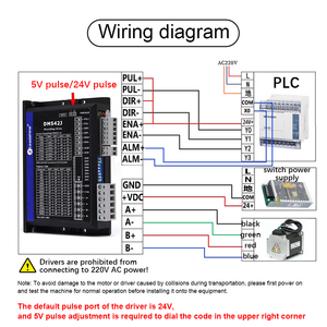 Motor Paso a Paso Nema 23 de 0.6/1.3/2.3/2.6N.m, Kit de Circuito Cerrado CNC con DM542J - Product Image 4