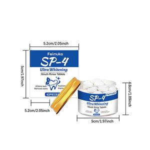 Tabletas de enjuague bucal de aliento fresco a base de hierbas de etiqueta privada OEM, limpieza de <span class=keywords><strong>dientes</strong></span>, fragancia portátil para viajes y vida diaria - Product Image 6