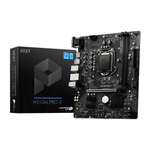 สำหรับ MSI <span class=keywords><strong>H510M</strong></span> <span class=keywords><strong>PRO</strong></span>-<span class=keywords><strong>E</strong></span> เมนบอร์ดใหม่ของแท้ชิปเซ็ต Intel หน่วยความจำ DDR4อินเตอร์เฟซฮาร์ดไดรฟ์แบบบูรณาการกราฟิกสำหรับเดสก์ท็อป - Product Image 1