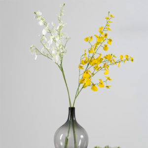 Orchidées Simulées Artificielles en Rayonne, Orchidées Danseuses Paon, Faite à la Main, Décorations <span class=keywords><strong>Haut</strong></span> <span class=keywords><strong>de</strong></span> <span class=keywords><strong>Gamme</strong></span> pour Hall d'Hôtel, Mariage, Toile <span class=keywords><strong>de</strong></span> Fond, Noël - Product Image 4