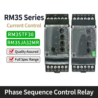 Relais de surveillance de tension triphasé RM35TF30, détection de perte de phase, de séquence de phase et d'asymétrie, relais de contrôle multifonction AC