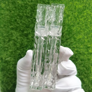 CY333 Stok MOQ 100PCS Baru Bentuk Kristal Bening 2.5ML Tabung Lipgloss Kosong Grosir Botol Lip Gloss Persegi Dengan Kotak Kertas - Product Image 3
