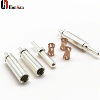Connecteur de batterie pour énergie nouvelle 30 broches à ressort en laiton argenté, prises PVC, pour borne de recharge PCPE, broches mâles et femelles