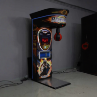 Jeu d'arcade de test de force de frappe, modèle G-01, 400W, à monnayeur, sur pied, avec option de rédemption de tickets, pour lieux adultes