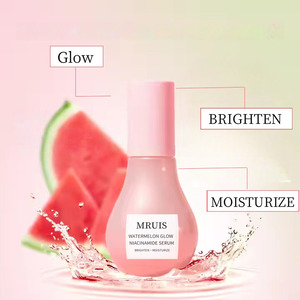 Melancia Glowniacinamide Soro Rosto Soro Hidratante Maquiagem Primer Líquido Highlighter Plumping Efeitos De Brilho Cuidados Com A Pele