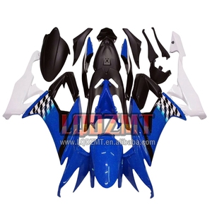 Cuerpo de inyección para <span class=keywords><strong>KAWASAKI</strong></span> NINJA <span class=keywords><strong>ZX</strong></span>-10R Blanco azul <span class=keywords><strong>ZX</strong></span> <span class=keywords><strong>10</strong></span> <span class=keywords><strong>R</strong></span> 10R ZX10R 08 09 <span class=keywords><strong>10</strong></span> 52LQ.173 1000 CC ZX1000 2008 2009 <span class=keywords><strong>2010</strong></span> Carenados - Product Image 1