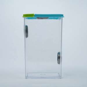 Boîte d'élevage anti-évasion transparente et écologique en acrylique et plastique pour araignées, insectes et reptiles - Product Image 3