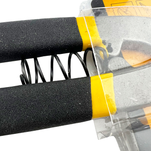 Cisailles à tôle 10 pouces 250 mm robustes à coupe droite, cisailles métalliques d'aviation avec poignée en plastique à ressort pour couper la tôle - Product Image 5