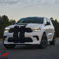 2021 SRT Style Hellcat Auto Bodikit voiture avant pare-chocs arrière lèvre garde-boue fusées Kit de carrosserie pour Durango 2011 +
