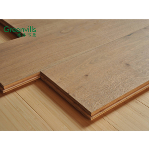 Plancher en bois de parquet de chêne français de chêne blanc européen d'usine de la Chine pour le logement d'intérieur - Product Image 2