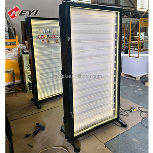 Hiện đại <span class=keywords><strong>Pop</strong></span> TCG hiển thị trường hợp Showcase cửa hàng bán lẻ sàn kính gỗ đứng giao dịch thẻ hiển thị <span class=keywords><strong>Rack</strong></span> với ánh sáng LED - Product Image 6