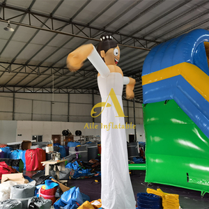 Produit de vente d'usine d'homme de tube gonflable de vague farfelu fait sur commande de haute qualité pour le parcours d'obstacles gonflable - Product Image 5