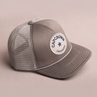 Casquette de baseball vintage de haute qualité, personnalisée avec logo brodé en patch rond, casquette en maille unisexe à visière incurvée, snapback, Gorras