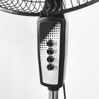 Ventilateur de sol électrique intelligent en plastique 16 pouces 18 pouces 6 lames de refroidissement pour chambre à coucher maison