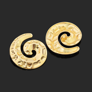 Boutons personnalisés fabriqués en usine, boutons à coudre irréguliers en forme de coquillage, conque, étoile de mer, boutons en métal de forme spéciale pour vêtements. - Product Image 4