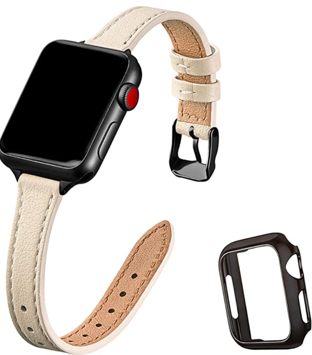 Leather Cuff Wrap Around Band Series 5 6 Accessories Mutiple Color Choice Fashion Wrap Strap band For Apple Watch