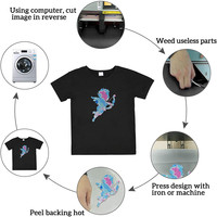 Rouleau de couleur en vinyle à transfert thermique en matériau flexible PU