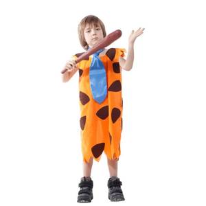 Disfraz de hombre cavernícola para niños y niñas de MS Umorden, disfraz de niño cavernícola, niña cavernícola, era de piedra, cosplay primitivo, disfraces de Purim y Halloween - Product Image 2