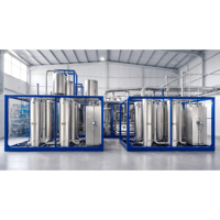 Planta de Gas N2O de Alto Rendimiento y Bajo Consumo Energético, Proveedor de Máquinas Automáticas de Fabricación de Óxido Nitroso con PLC