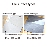 Carreaux de céramique d'intérieur espagnols modernes et durables, inspirés du marbre, résistance aux chocs thermiques, faible absorption d'eau pour les murs