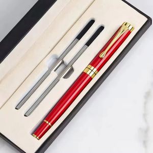 Cadeau d'affaires, stylo à bille en métal de luxe, logo gravé, largeur d'écriture 1,0 mm, type original - Product Image 2