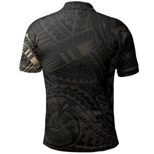 Vente d'été chaude hommes 3D imprimé tatouages tribaux pour polos séchage rapide <span class=keywords><strong>Tahiti</strong></span> Polyester court coupe ample plage hawaïenne - Product Image 2