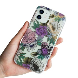 Funda con logotipo personalizado para iPhone, accesorios para teléfono móvil con flores brillantes, OEM, venta al por mayor, 12 - Product Image 2