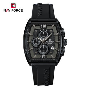 นาฬิกา NAVIFORCE 6101 แบรนด์คุณภาพสูง นาฬิกาสปอร์ตผู้ชาย ควอตซ์ กันน้ำ 50 เมตร สายซิลิโคน แสดงวันที่ นาฬิกาแท้สำหรับผู้ชาย - Product Image 2