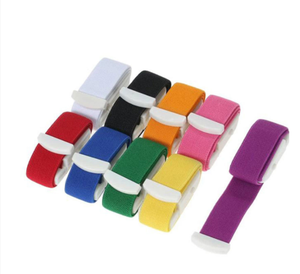 <span class=keywords><strong>Tourniquet</strong></span> Elastis Medis, Sekali Pakai dengan Klip Plastik Lembut, untuk Flebotomi dan Injeksi Intravena - Product Image 1