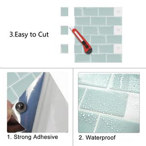 Pannelli Decorativi 3D Autoadesivi per Pareti, Carta da Parati Effetto <span class=keywords><strong>Mattoni</strong></span> per Decorazione Domestica - Product Image 3