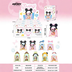 Dibujos animados moda Stitch <span class=keywords><strong>Mickey</strong></span> <span class=keywords><strong>Minnie</strong></span> cajas ciegas PVC figura de acción cajas misteriosas colección figura de acción juguete regalos para niños - Product Image 2