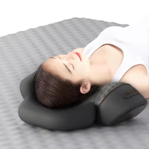 Almohada cervical de espuma viscoelástica con calefacción y compresión, función de amortiguación, alimentación USB, tamaño personalizable, masaje para la nuca y la espalda - Product Image 4