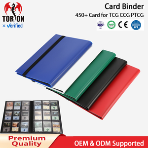   Album de rangement pour cartes à collectionner PP 9 pochettes 540 cartes, classeur à chargement latéral pour cartes TCG, CCG, cartes sportives et cartes de collection - Product Image 1