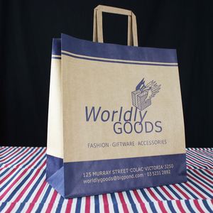 Sac en papier personnalisé avec votre propre logo pour la décoration de cadeaux, les fêtes et l'emballage de bonbons - Product Image 5