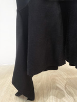 Nouvelle Collection Automne 2026 : Robe Longue Tricotée Femme à Manches Longues, Coupe Trapèze avec Volants et Ceinture – Élégance et Tendance Assurées
