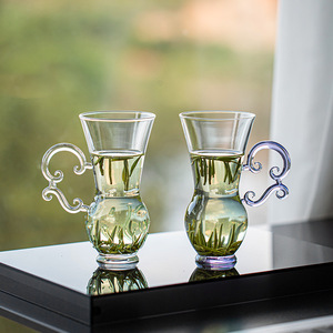 Taza de té verde Glass Ruyi, taza individual de alta gama para preparar té, ideal para regalos. - Product Image 5