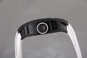 Nuevo Reloj de Hombre de Diseño Moderno con Correa de Goma y Caja de Fibra de Carbono Negra, Reloj Mecánico de Alta Gama - Product Image 5