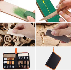 Ensemble de couteaux de <span class=keywords><strong>jardinage</strong></span> manuels droits, machettes et couteaux à découper pour la coupe du bois et le décapage - Product Image 6