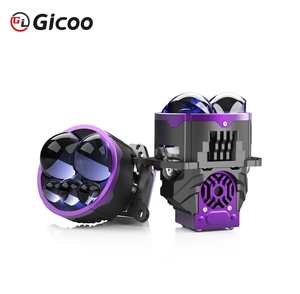 เลนส์โปรเจคเตอร์ LED 3.0 Bi สำหรับไฟหน้ารถเลนส์สีน้ำเงินหลายดวงไฟหน้ารถยนต์ G5 3R 220W 12V ใหม่50000ลูเมน - Product Image 4