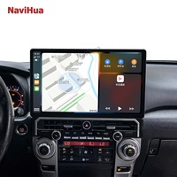 Lecteur multimédia Navihua Android Auto 15,6 pouces, écran tactile audio, Carplay, lecteur DVD de voiture pour Toyota 4Runner 2010-2022
