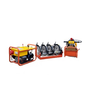 อุปกรณ์เชื่อมชนแบบไฮดรอลิก HDPE ขนาด 63-200 มม. พร้อมวงแหวน 4 วง สำหรับท่อจ่ายน้ำ - Product Image 3