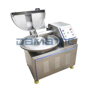 10 50 Liter Small Sausage Bowl Cutter Machine Pet Food Automatic Silent Frozen Meat Bowl Cutter Vegetable Food Chopper 50l 125l