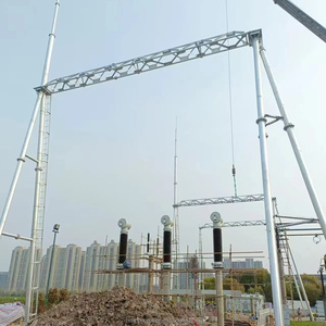 Thiết bị phân phối điện với Hỗ trợ kết cấu thép cho khung vẽ dây và trạm - Product Image 4