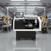 Torno CNC de Ultra Precisión, Máquina Herramienta Automática, Centro de Mecanizado
