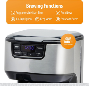 Filtre électrique numérique de 12 tasses de style américain Cafetière goutte à goutte - Product Image 3