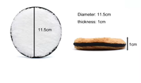 Disques démaquillants réutilisables en coton 100 % naturel, doux et lavables, pour le nettoyage du visage et le démaquillage du fond de teint