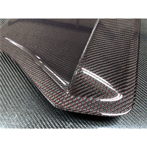 Prise d'air de capot en fibre de carbone pour <span class=keywords><strong>Honda</strong></span> <span class=keywords><strong>Civic</strong></span> Type <span class=keywords><strong>R</strong></span> <span class=keywords><strong>FK8</strong></span> 2017-2021, accessoires de couvercle de conduit d'air du capot moteur - Product Image 6