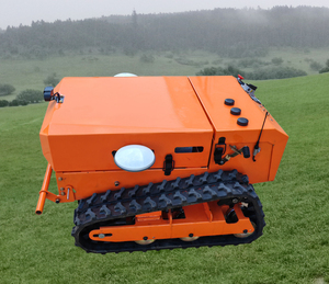 Nouvelle tondeuse robotisée GPS 2026 avec démarrage électrique à batterie, moteur monocylindre, largeur de coupe 500/800 mm et contrôle via application mobile - Product Image 2