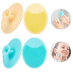Douche de massage personnalisée bain de bébé en silicone réutilisable corps doux brosse et peigne <span class=keywords><strong>éponge</strong></span> <span class=keywords><strong>visage</strong></span> brosse de lavage des cheveux pour bébé enfants - Product Image 5